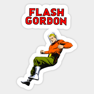 Flash Gordon Comic Sticker